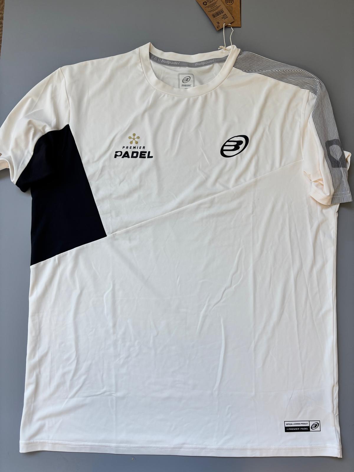 T-shirt Bullpadel Pocate Blanc - XL