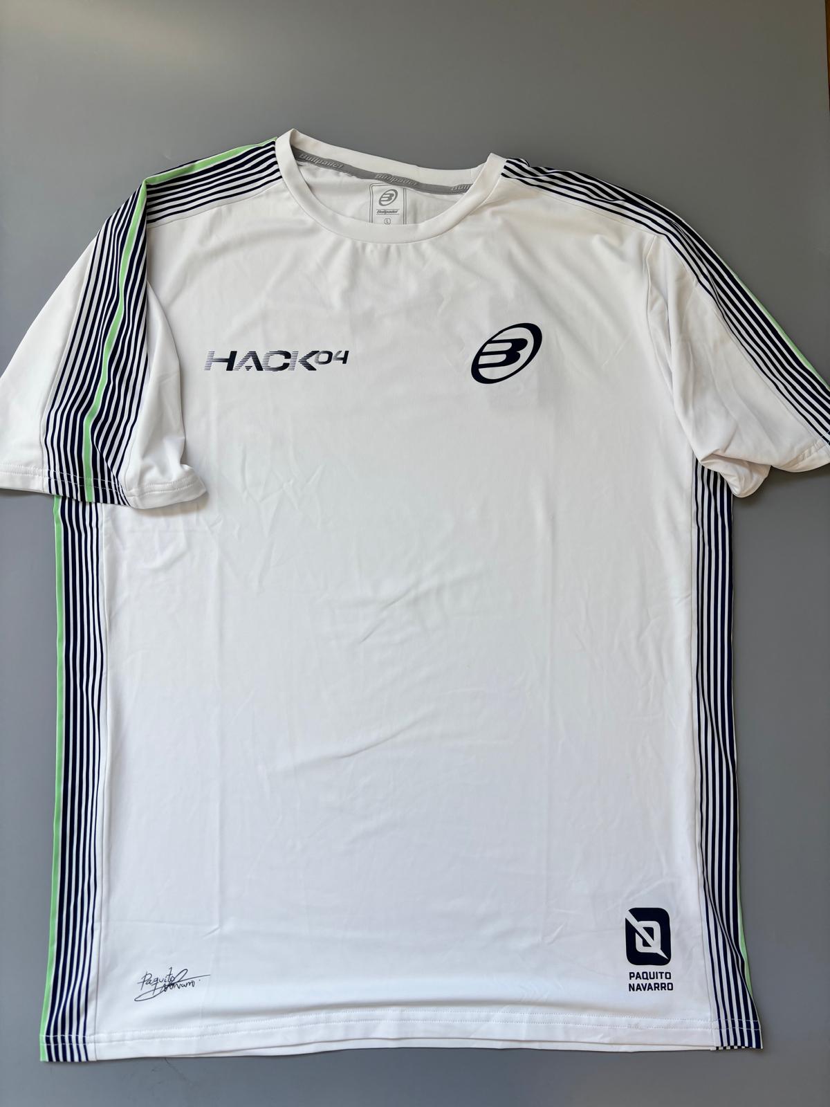 T-shirt Bullpadel Replica Paquito 26V Blanc - L