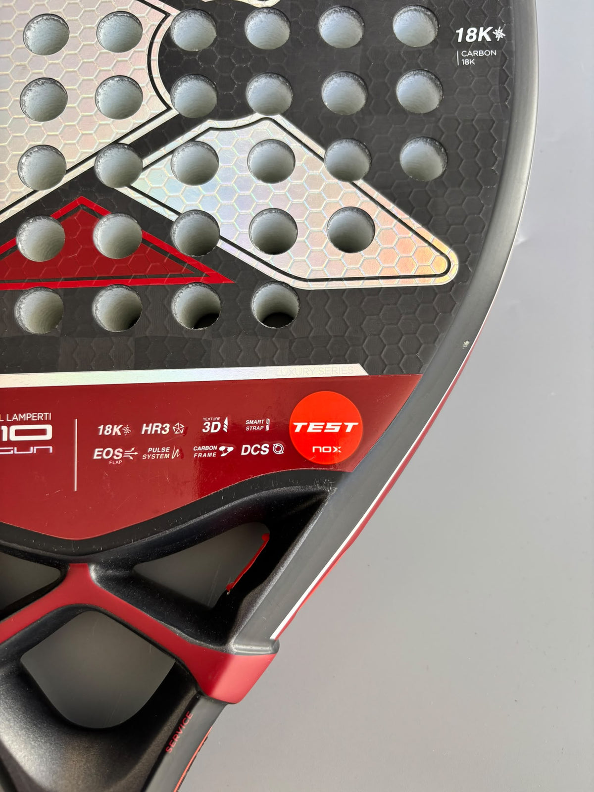 Raquette de padel Nox ML10 Shotgun 18K Luxury Series 2024
