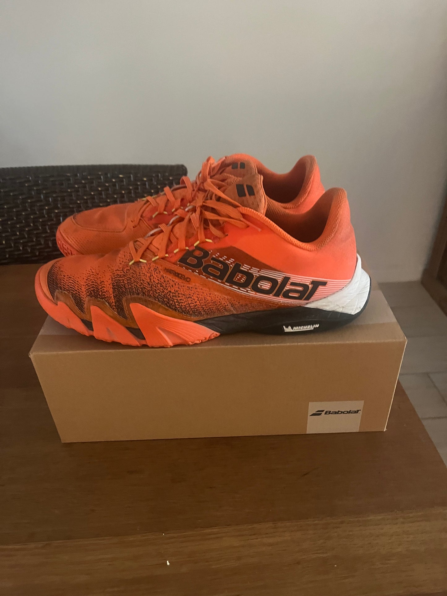 Chaussures de padel Homme Babolat Jet Premura 2 Orange/Noir