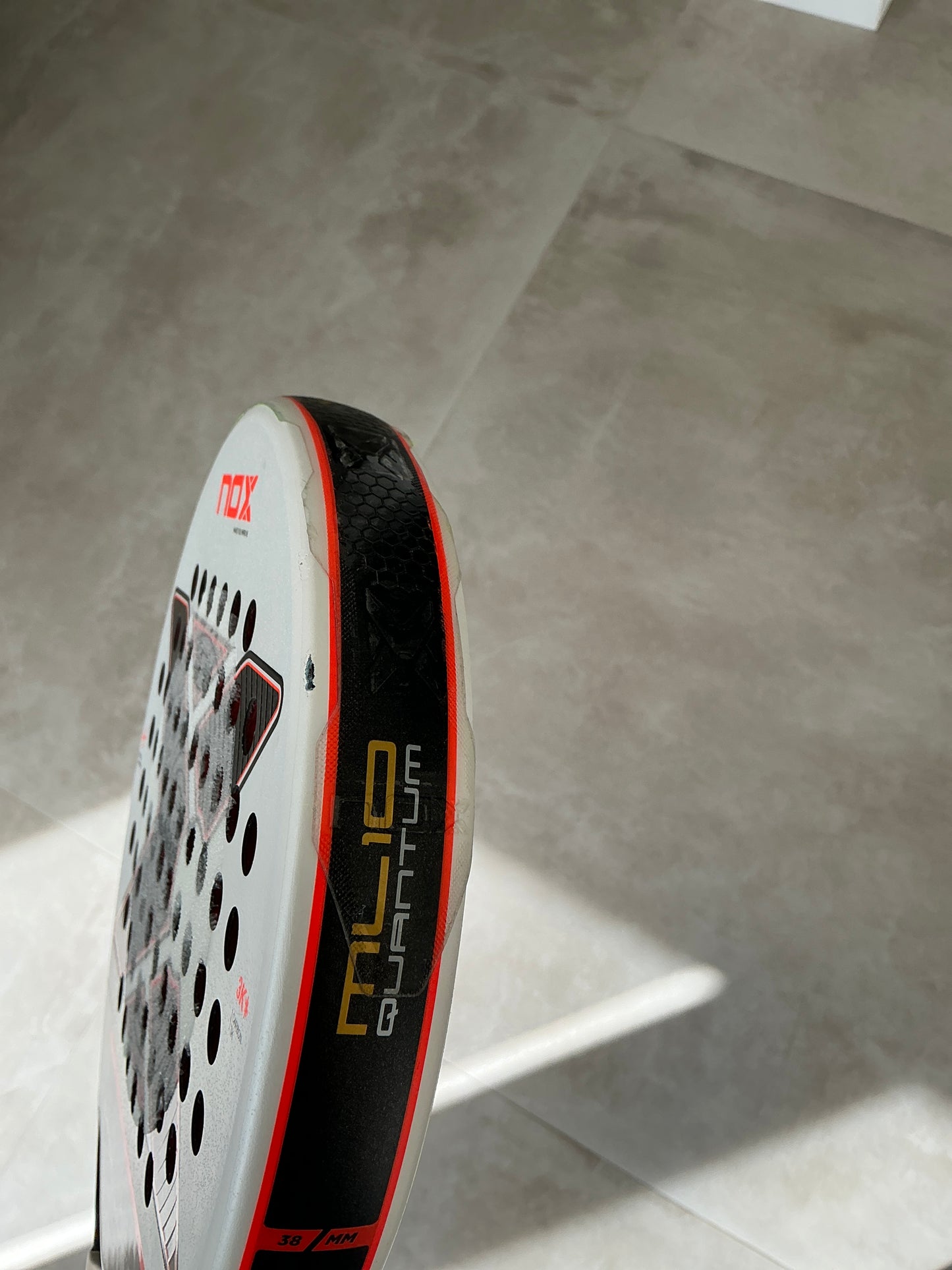 RAQUETTE DE TEST - Raquette de padel Nox ML10 Quantum 3k By Miguel Lamperti 2025