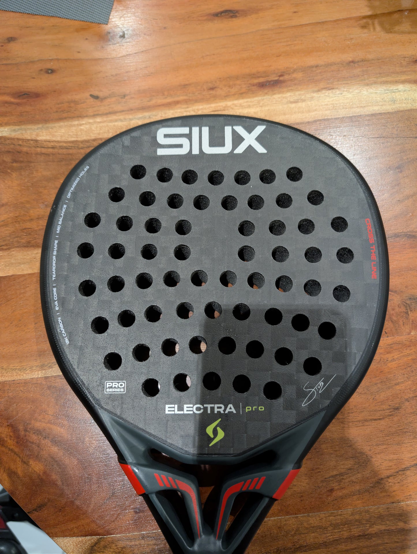Raquette de padel Siux Electra ST5 Stupa Pro Noir 2026