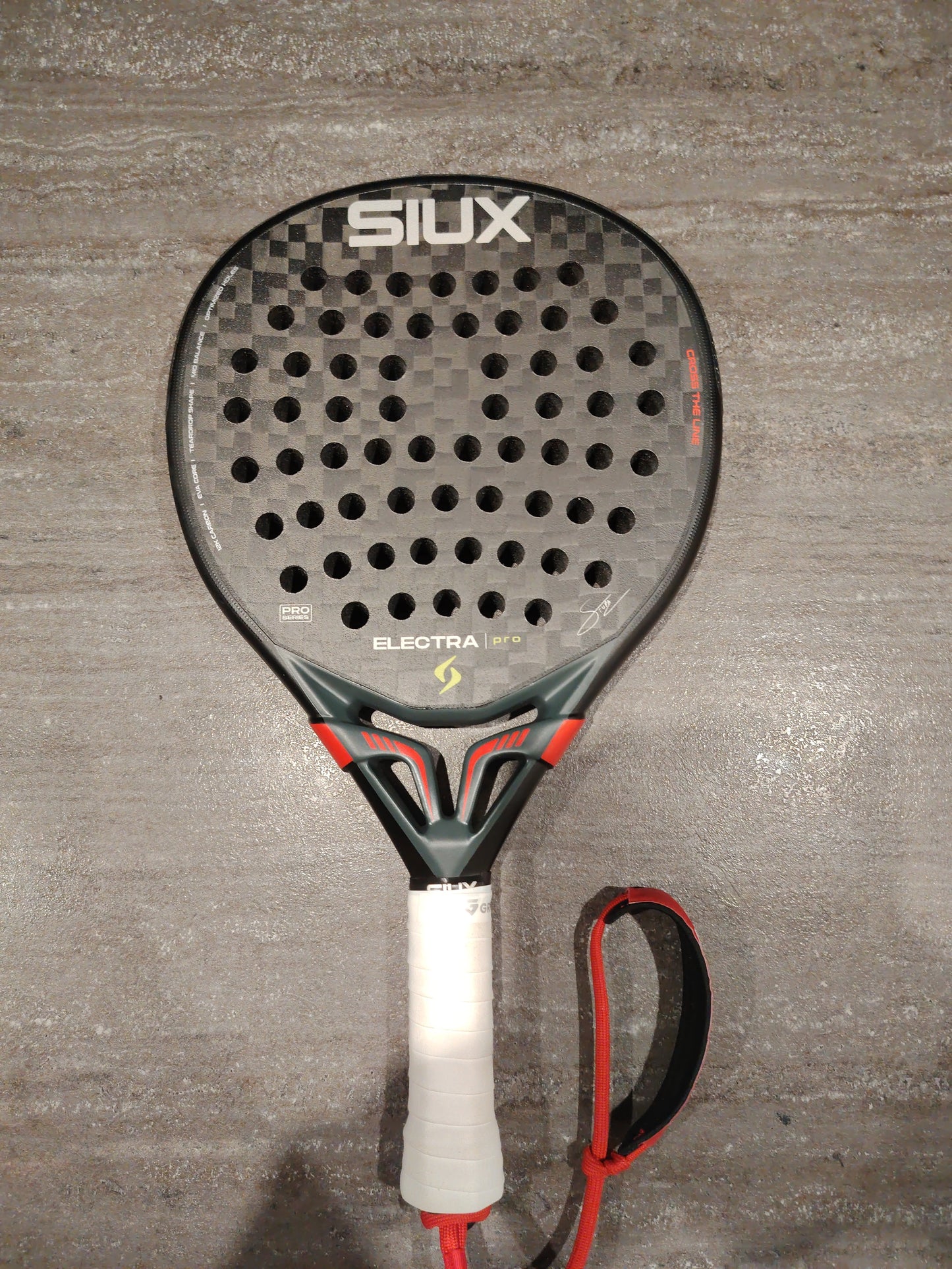 Raquette de padel Siux Electra ST5 Stupa Pro Noir 2026