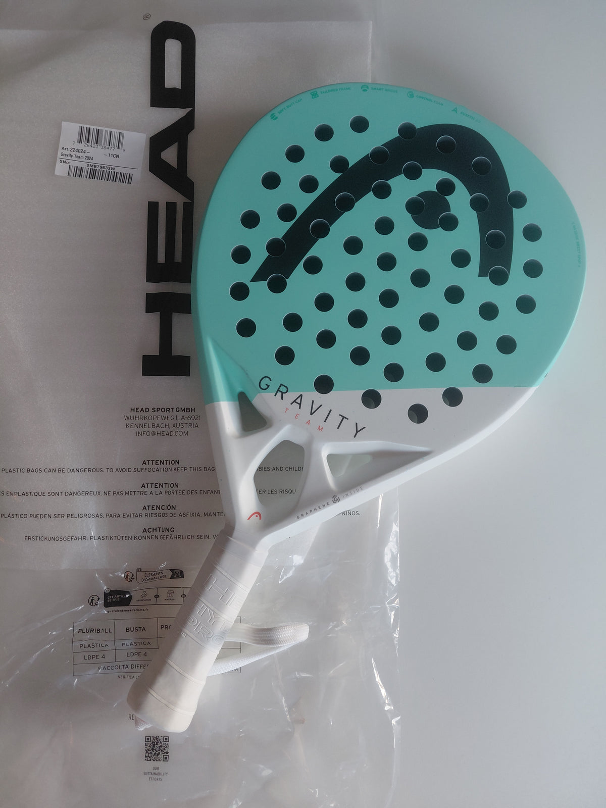 Raquette de padel Head Gravity Team 2024