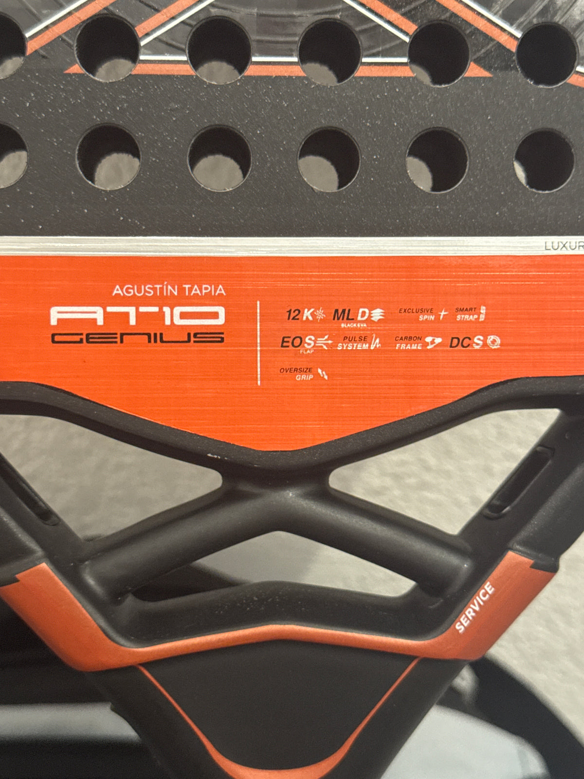 Raquette de padel Nox AT10 Genius Attack 12K 2025