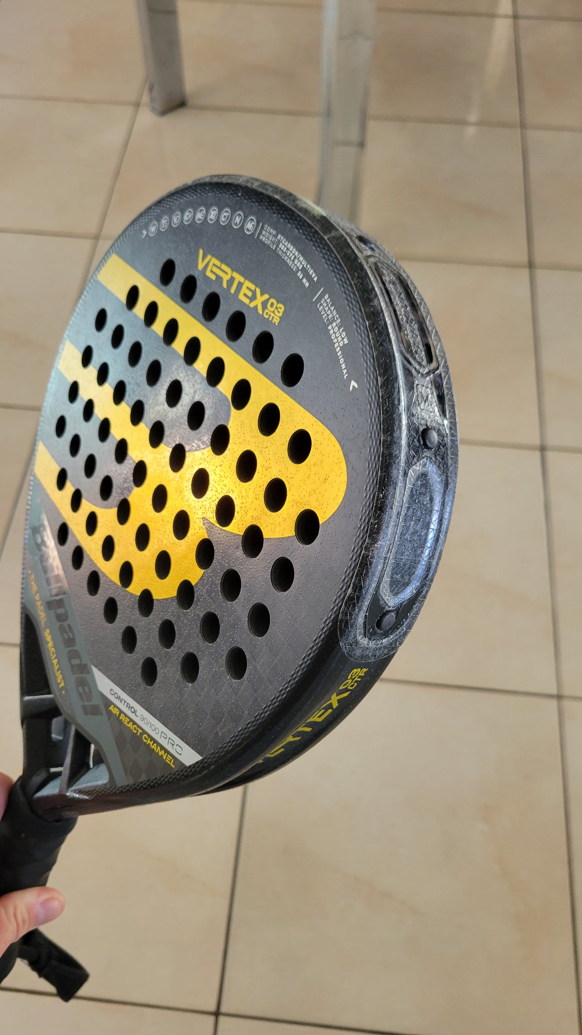 Raquette de padel Bullpadel Vertex Control 03