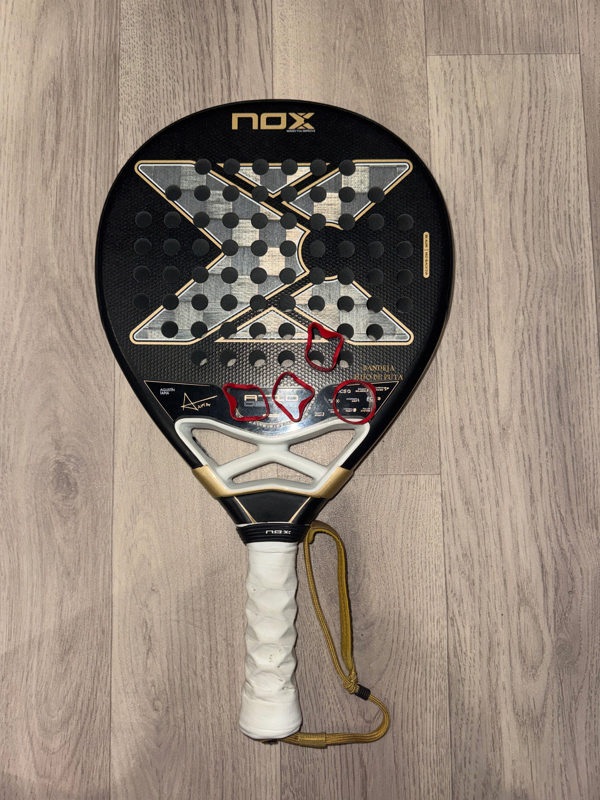 Raquette de padel Nox AT10 Genius 18K Alum 2026