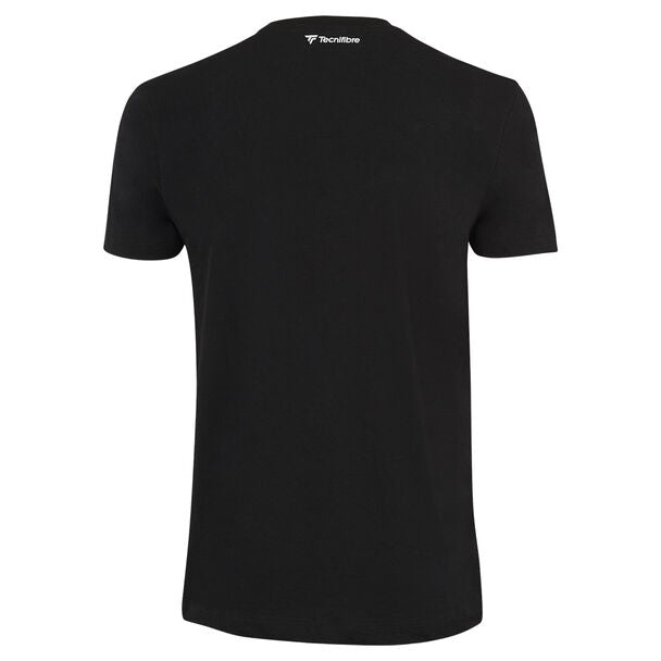 T-shirt Tecnifibre Padel Coton Tee Noir