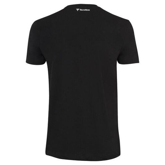 T-shirt Tecnifibre Padel Coton Tee Noir