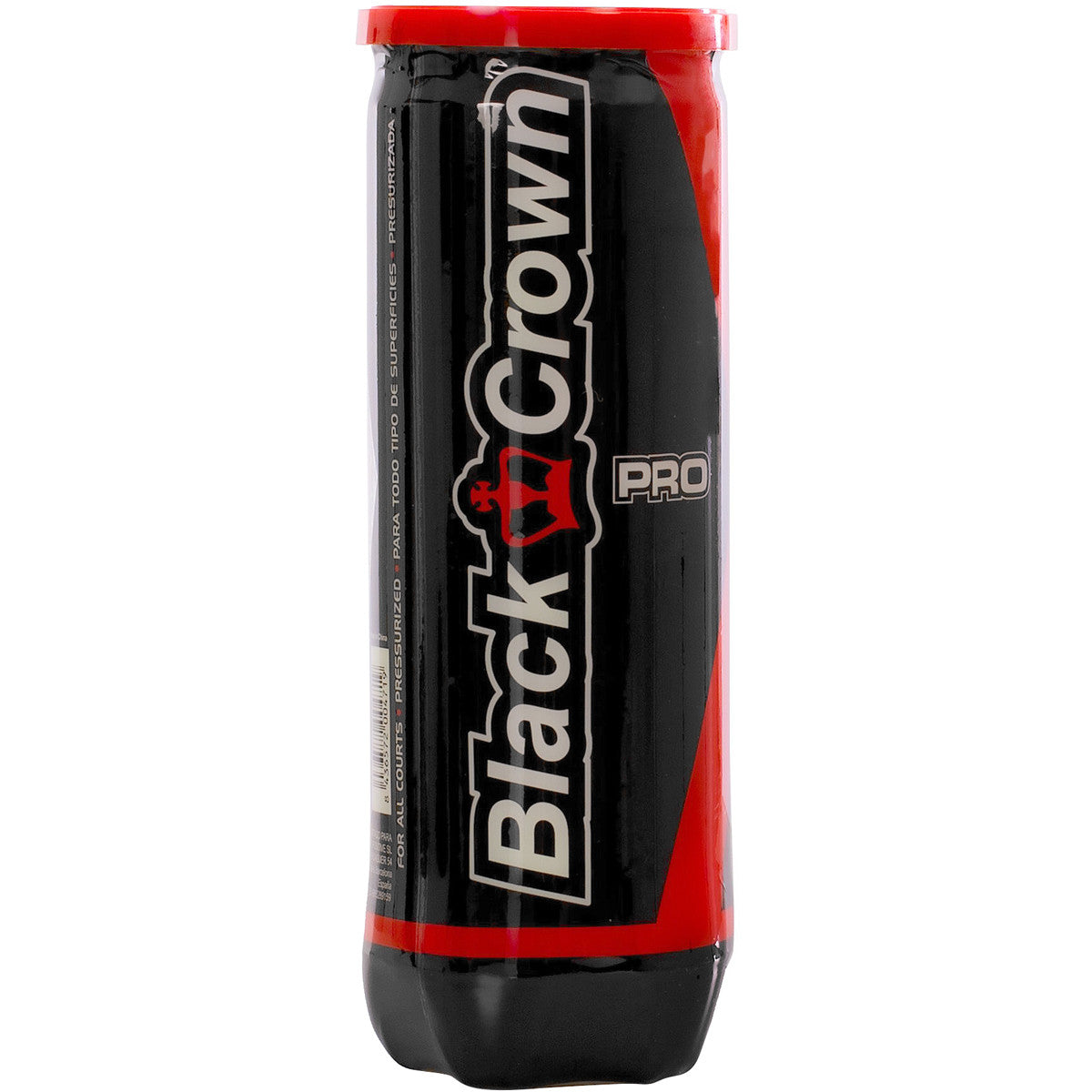 Tube de 3 Balles Black Crown Pro