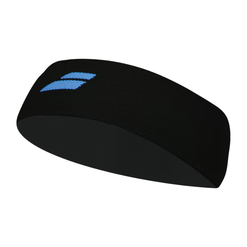 Bandeau éponge Babolat Logo Headband Noir