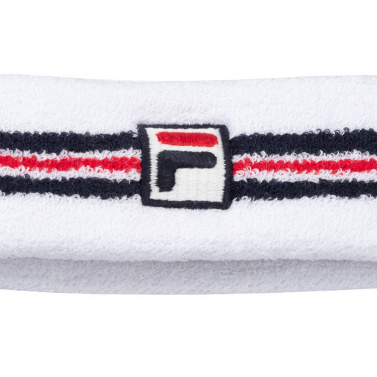 Bandeau éponge Fila Jacob Blanc