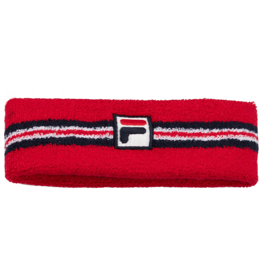 Bandeau éponge Fila Jacob Rouge