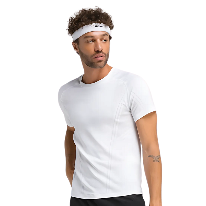 Bandeau Éponge Wilson OS Blanc