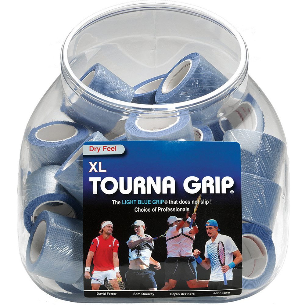 Boîte de 36 surgrips Tourna XL Bleu