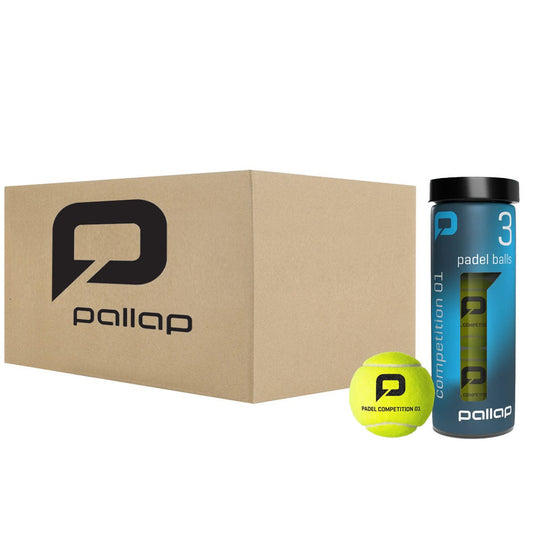 Carton de 24 tubes de balles Pallap Competition 1