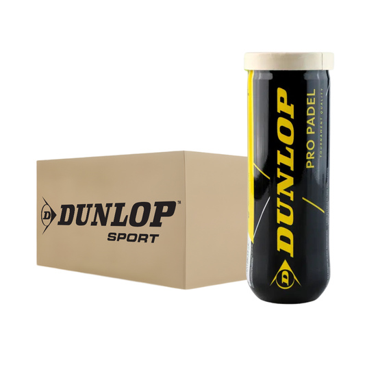 Carton de 24 tubes de balles Dunlop Pro Padel