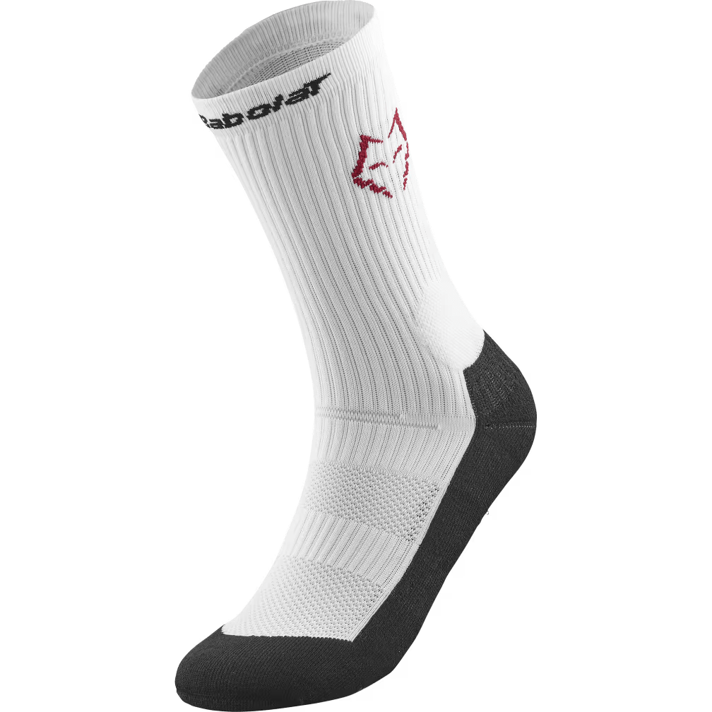 Chaussettes Babolat Mid-Calf Lebron Blanc