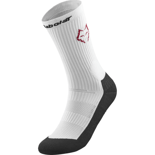 Chaussettes Babolat Mid-Calf Lebron Blanc