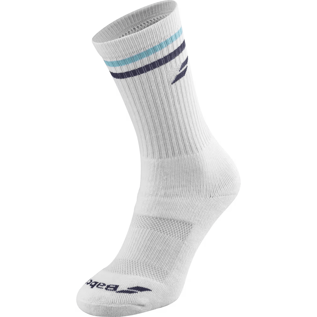 Chaussettes Babolat Single Socks Blanc