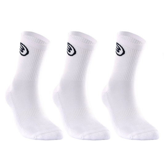 Chaussettes Bullpadel BP252 I Blanc x3