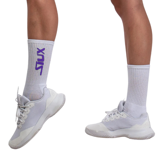 Chaussettes Siux Reveal Violet/Blanc x2