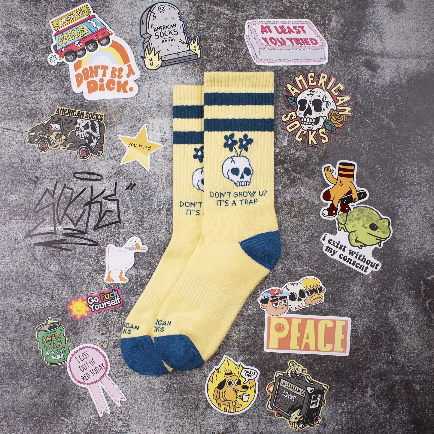 Chaussettes American Socks Don't Grow Up
