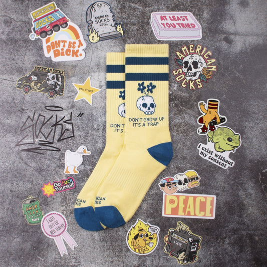 Chaussettes American Socks Don't Grow Up