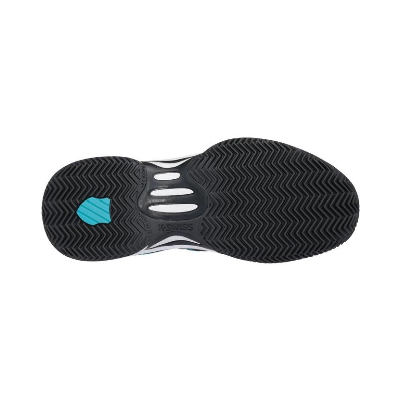Chaussures de padel Junior K-Swiss Hypercourt EXP 2 HB Noir/Bleu