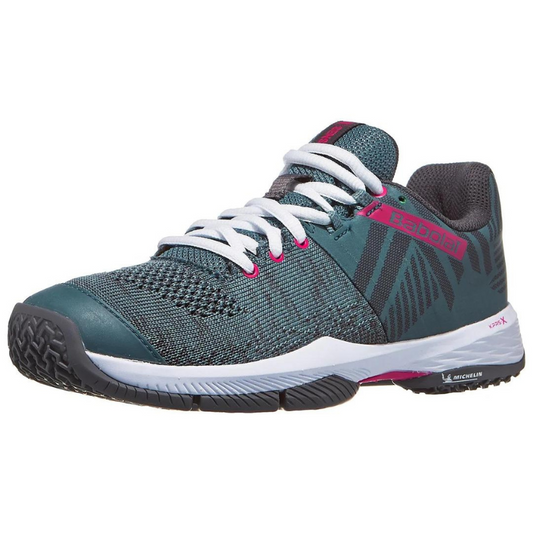 Chaussures de padel Femme Babolat Sensa Vert/Rose