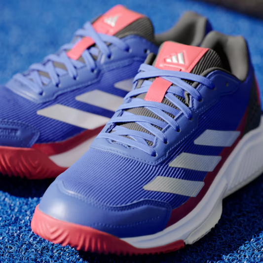 Chaussures de padel Homme Adidas Courtquick Bleu/Rouge