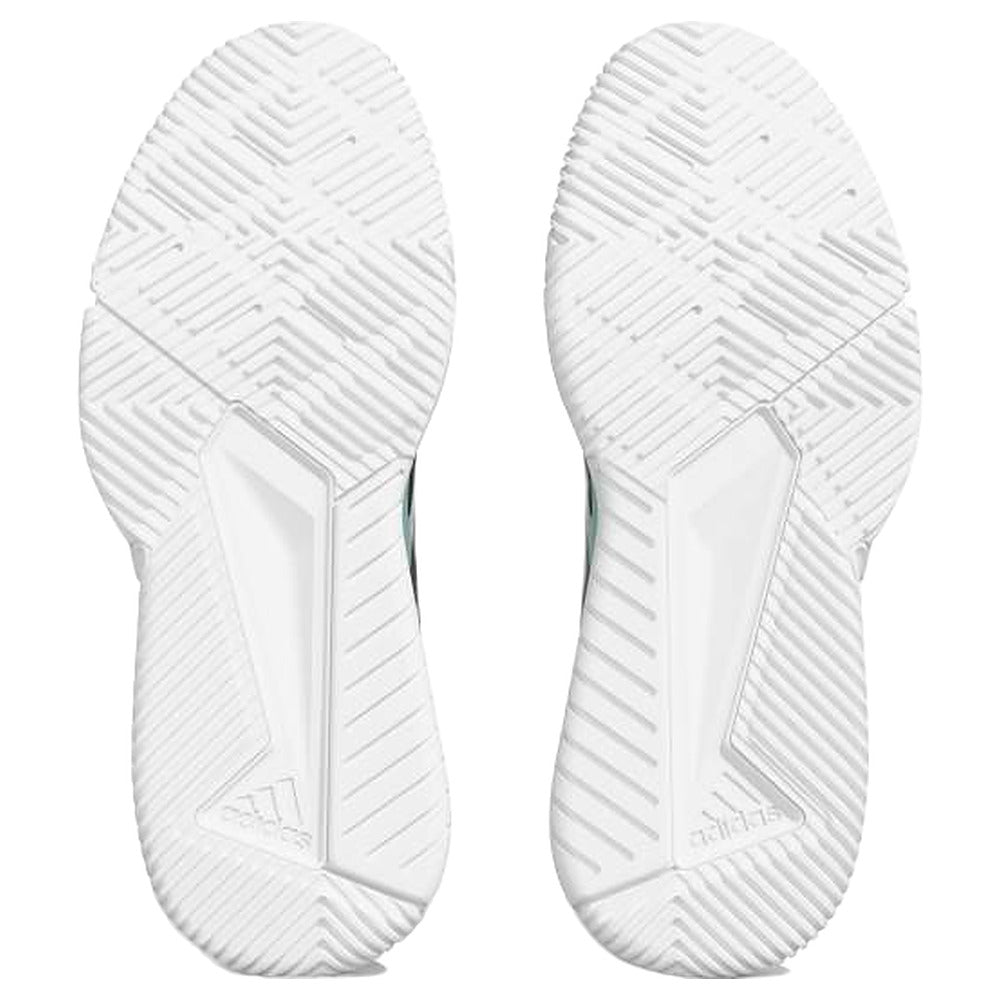 Chaussures de padel Homme Adidas Courtquick Blanc/Bleu Clair - Esprit Padel Shop