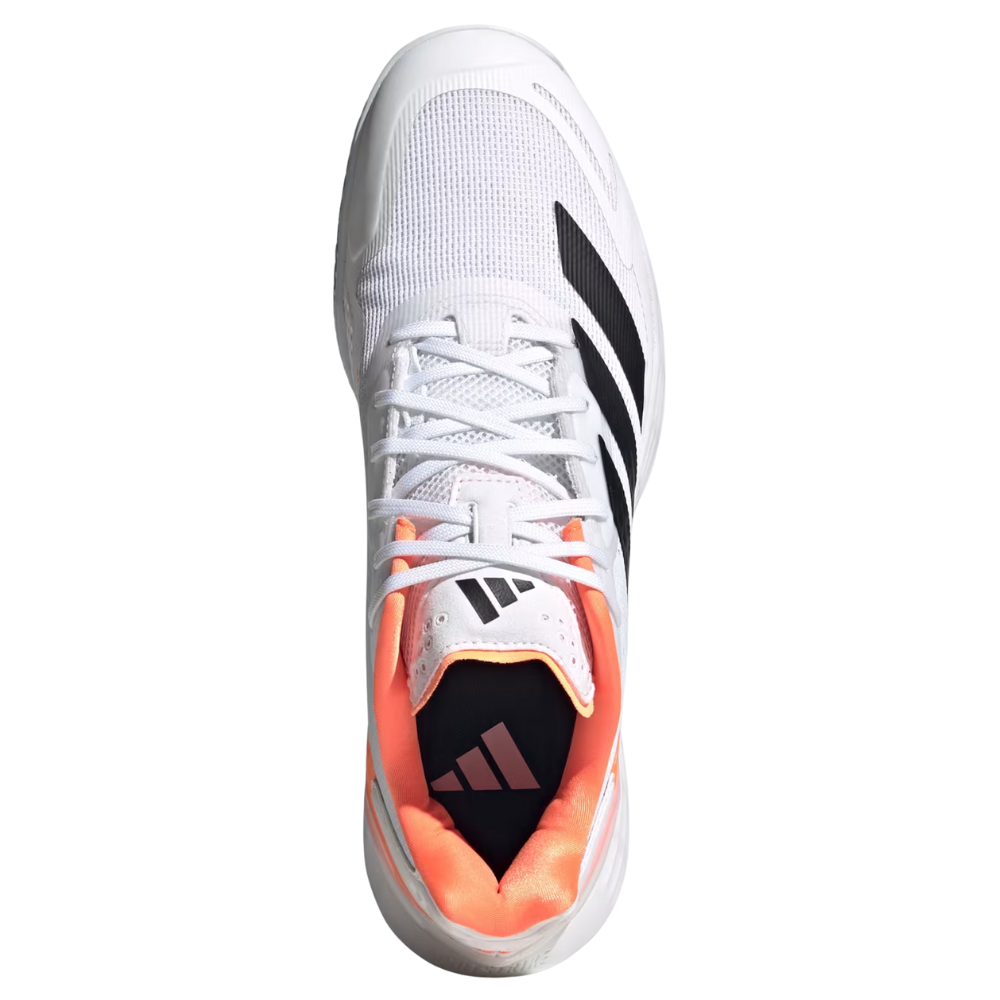 Chaussures de padel Homme Adidas Defiant Speed 2 Blanc/Orange