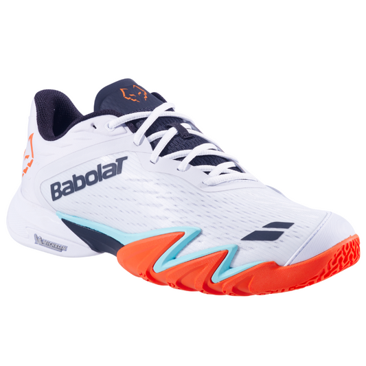 Chaussures de padel Homme Babolat Premura 3 Lebron Blanc/Orange
