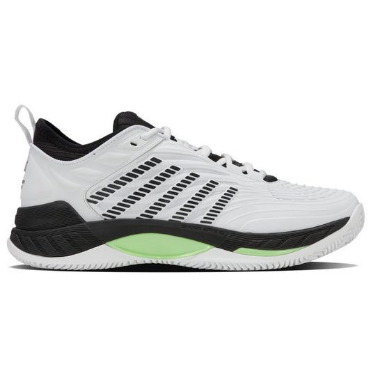 Chaussures de padel Homme K-Swiss Hypercourt Supreme 2 Clay Blanc/Noir