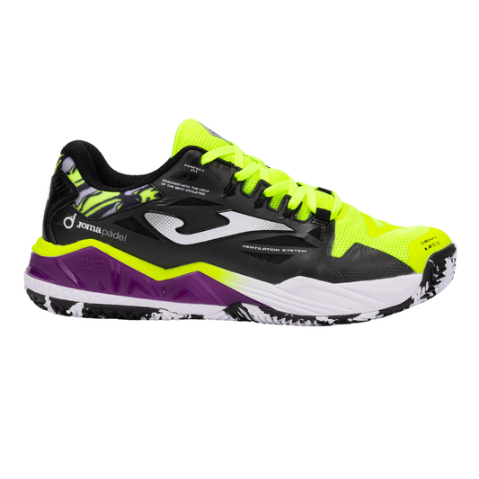 Chaussures de padel Homme Joma Spin Men 2509 Jaune