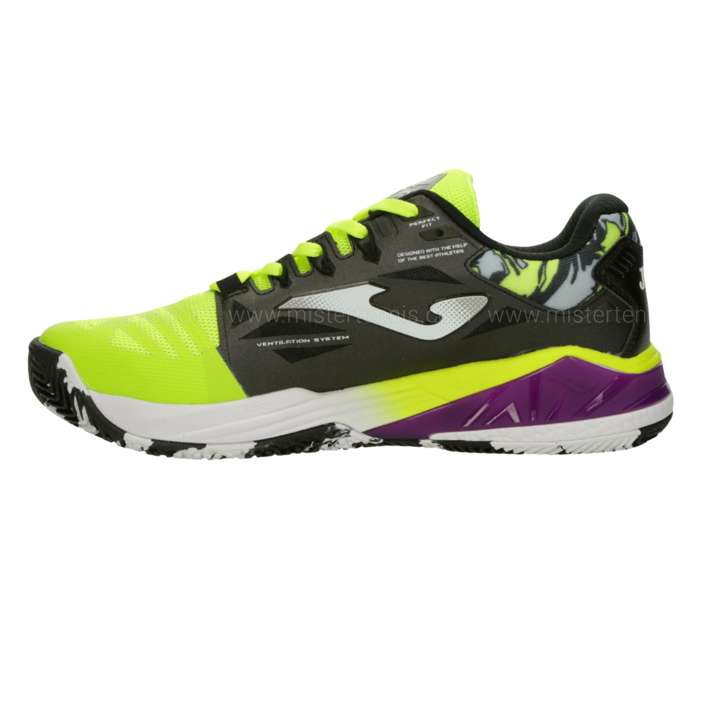 Chaussures de padel Homme Joma Spin Men 2509 Jaune