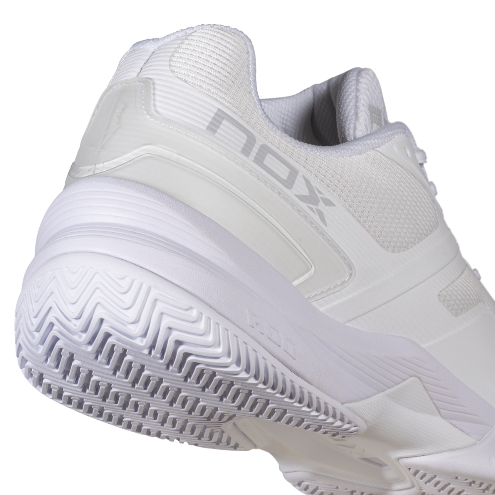 Chaussures de padel Unisexe Nox AT10 Pro Blanc