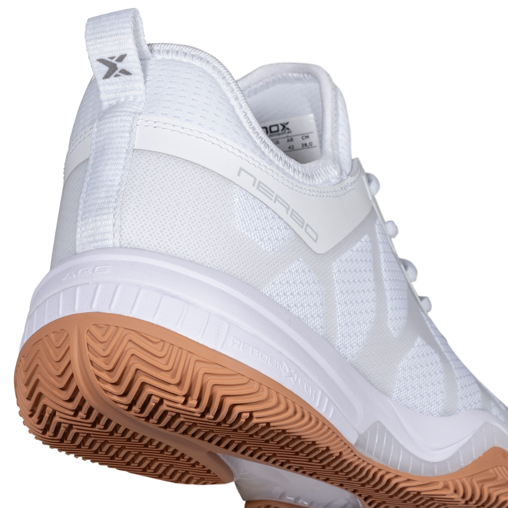 Chaussures de padel Unisexe Nox Nerbo Blanc