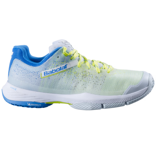 Chaussures de padel Femme Babolat Jet Ritma Bleu/Jaune