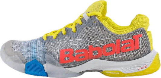 Chaussures de padel Babolat Jet Premura Femme jaune/gris