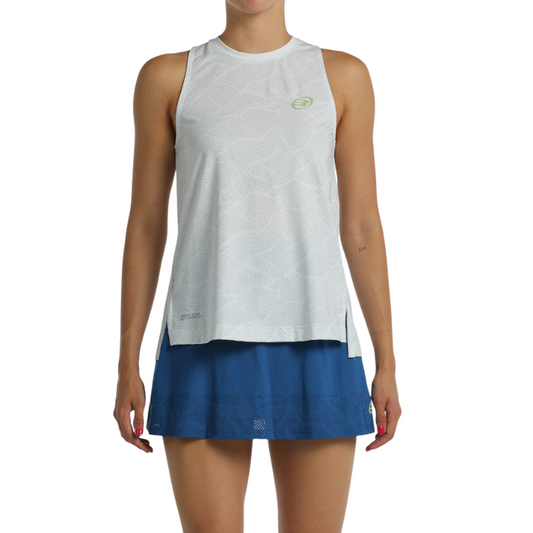 Débardeur Bullpadel Batea Blanc Femme