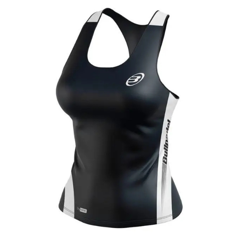 Débardeur Bullpadel Binas Noir Femme