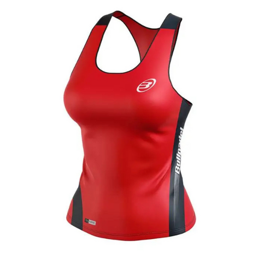 Débardeur Bullpadel Binas Rouge Femme