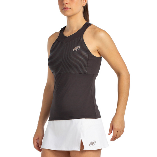 Débardeur Bullpadel Erare Noir Femme