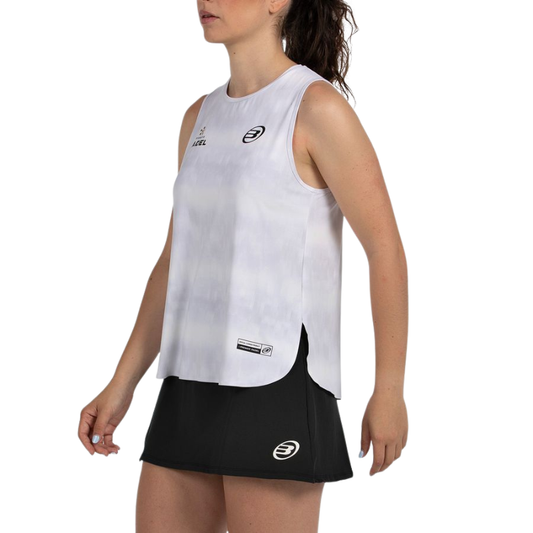 Débardeur Bullpadel Parnav Blanc Femme