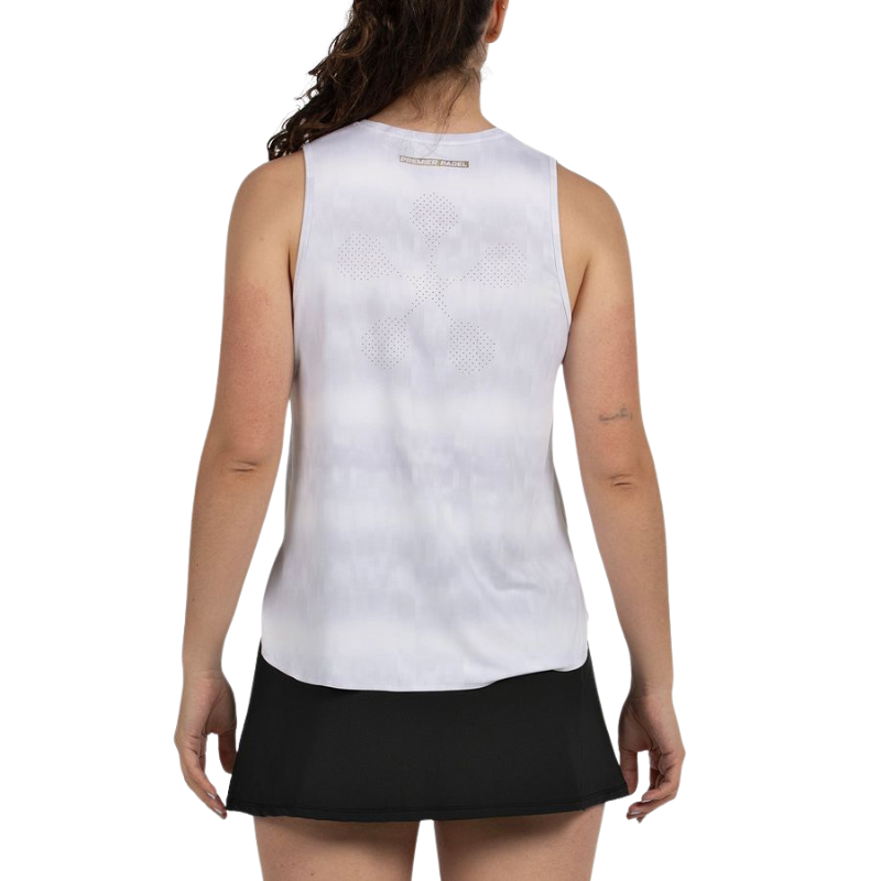 Débardeur Bullpadel Parnav Blanc Femme