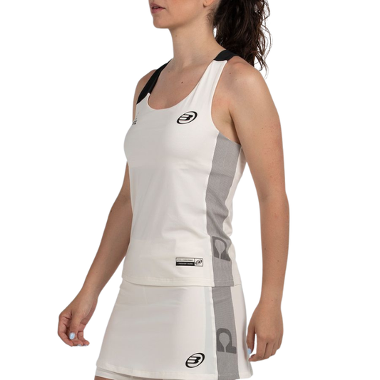 Débardeur Bullpadel Pirac Blanc Femme
