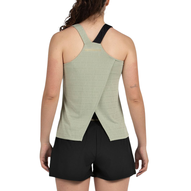 Débardeur Bullpadel Piura Vert Femme