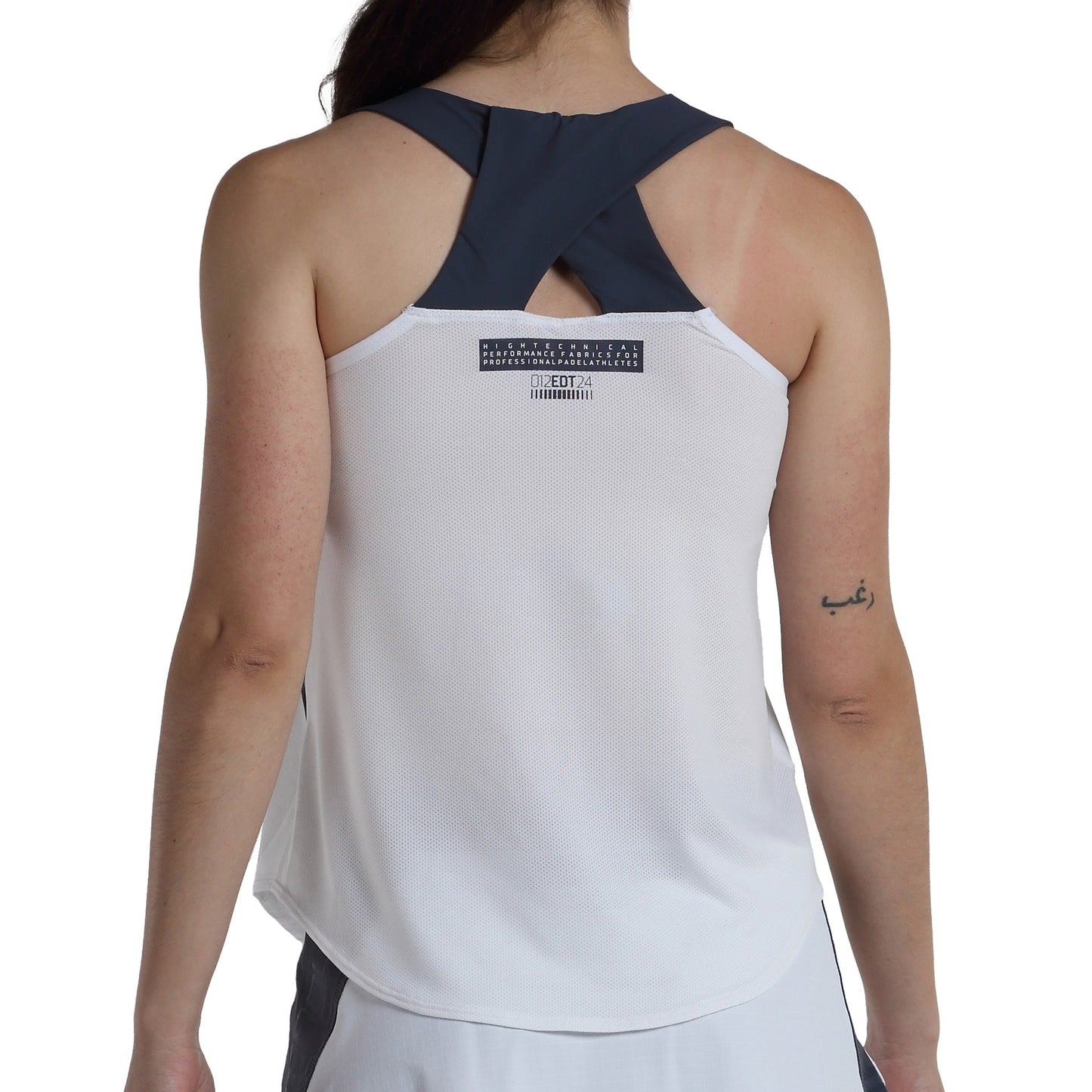 Débardeur Bullpadel Neuman Blanc Femme